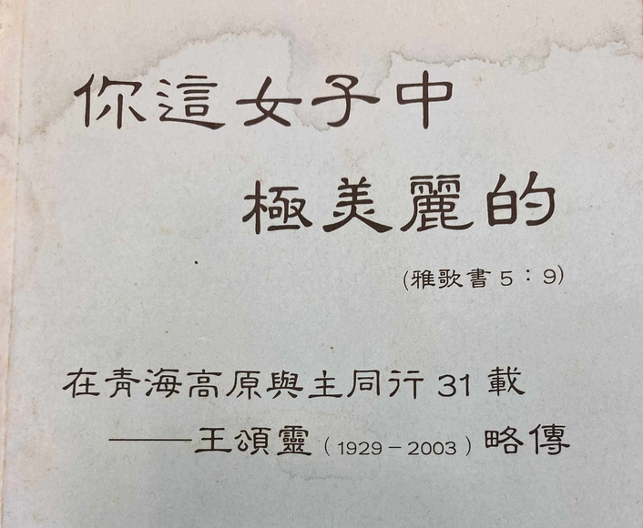 王颂灵简要生平